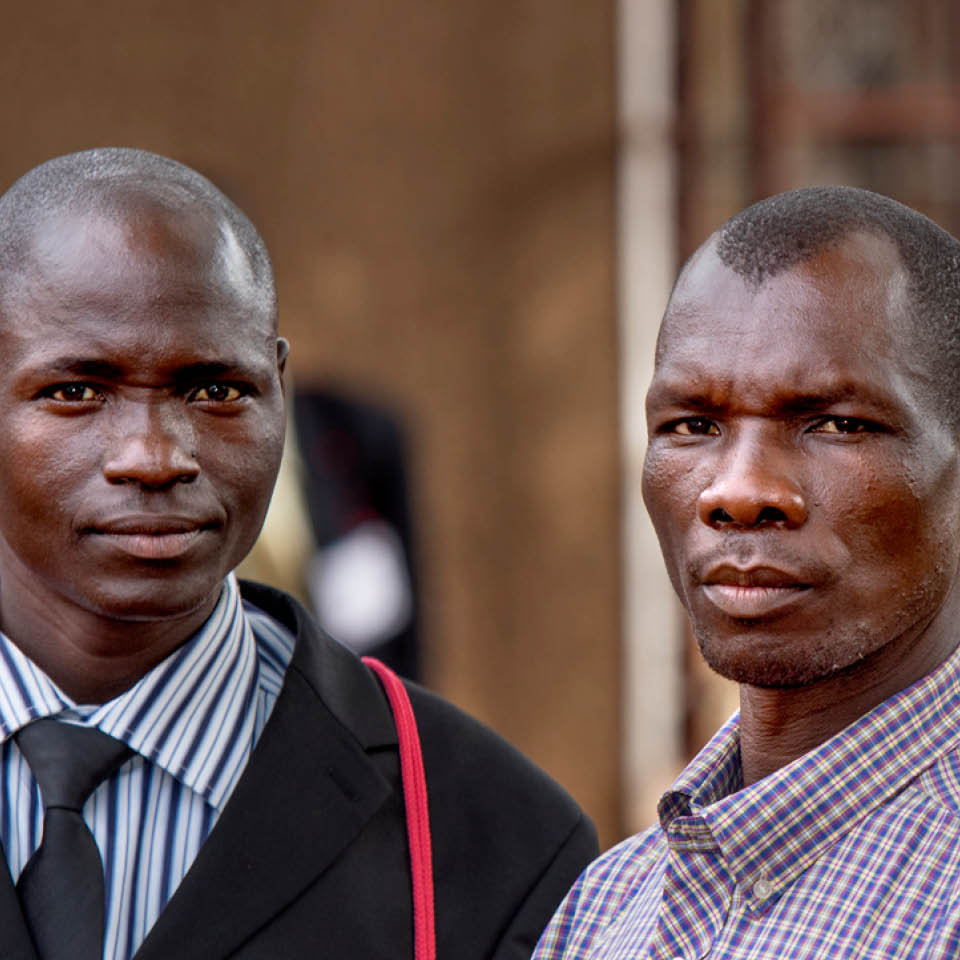 Uganda Two Men