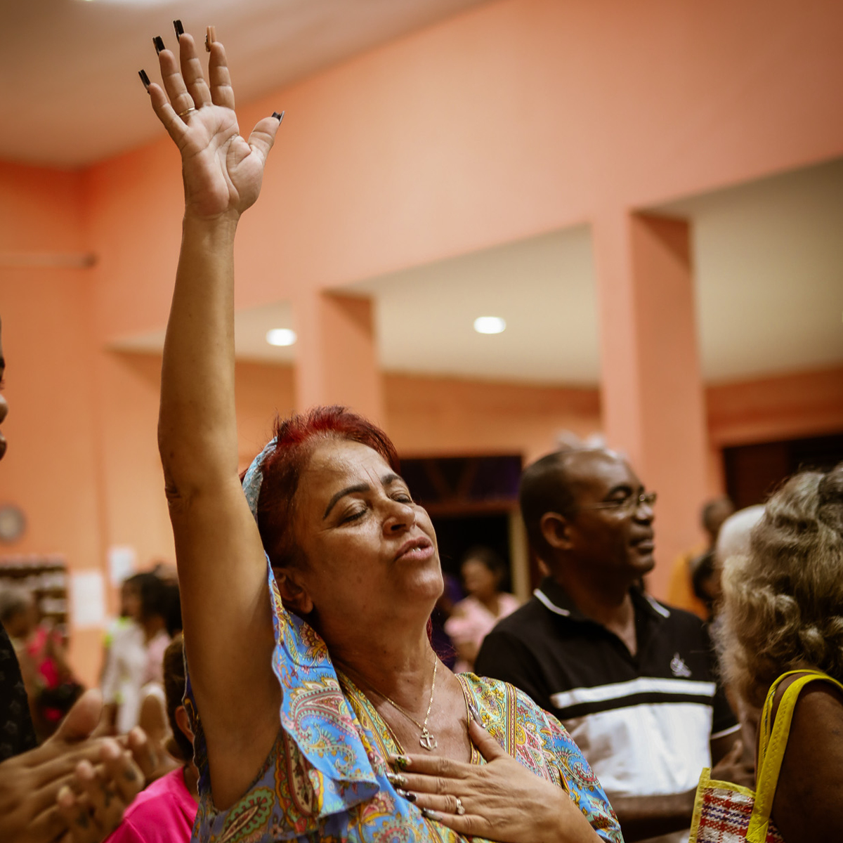 Cuban woman accepts Christ