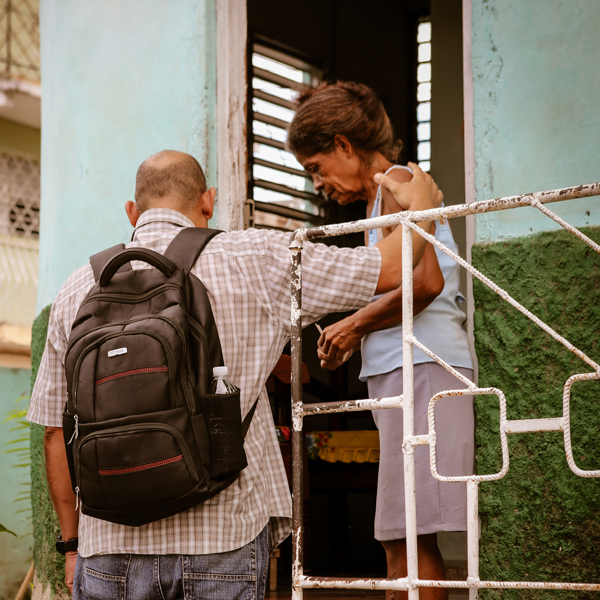 Helping In Cuba