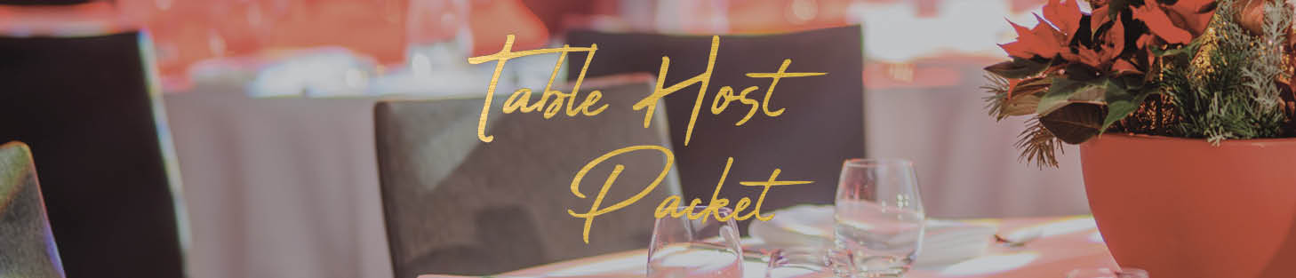 Table Host Banner Light